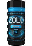 Zolo Back Door Cup Masturbator - Blue